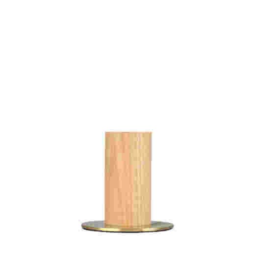 DINO BRUSHED BRASS/WOOD TABLE LAMP