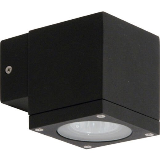 KUBE BLACK EXTERIOR WALL LIGHT