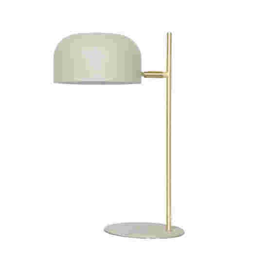 TURIN SIMPLY TAUPE/BRUSHED BRASS DESK LAMP