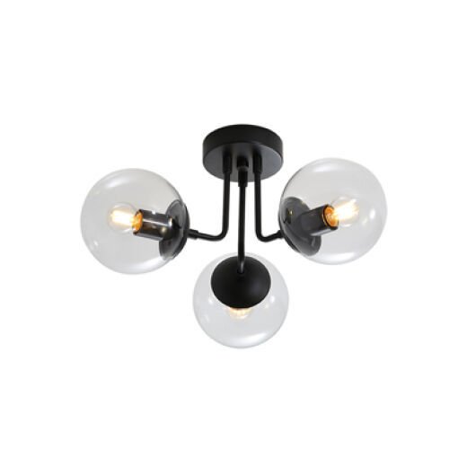CORSO MATT BLACK 3 LIGHT CTC