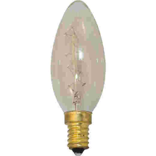 C35 40W E14 CLEAR DIMMABLE CARBON FILAMENT LAMP