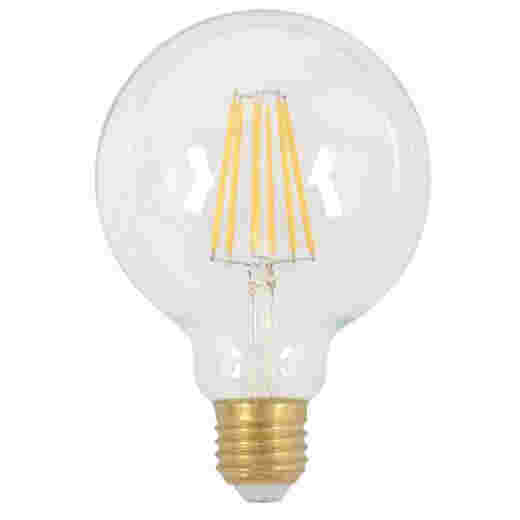 LED G95 7.5W E27 2700K CLEAR DIMMABLE LAMP
