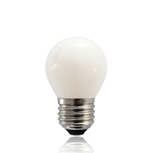 LED G45 FANCY ROUND 4W E27 WARM WHITE OPAL DIMMABLE LAMP