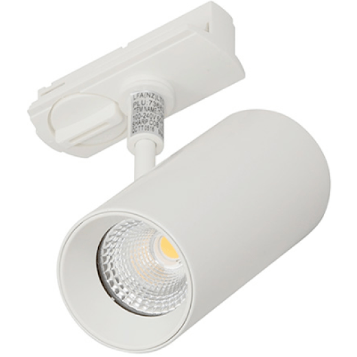 NOVARA 15W 3000K WHITE LED TRACK SPOT