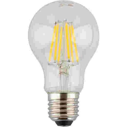 LED A60 6W E27 4000K CLEAR DIMMABLE LAMP