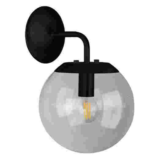 NEWTON MATT BLACK WALL LIGHT