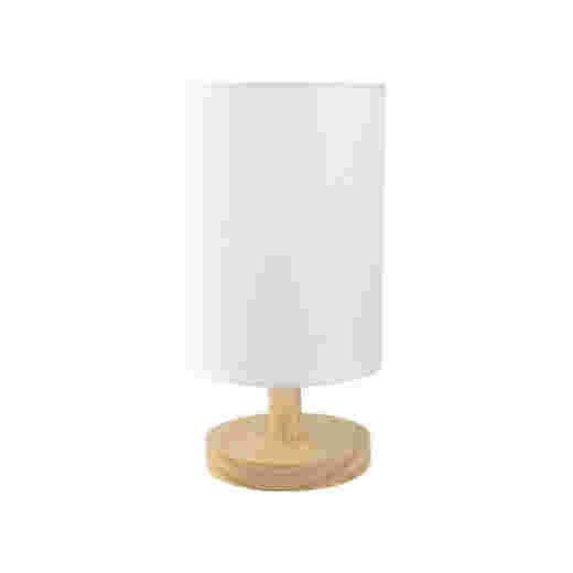 MADERA WHITE/TIMBER 14CM TABLE LAMP