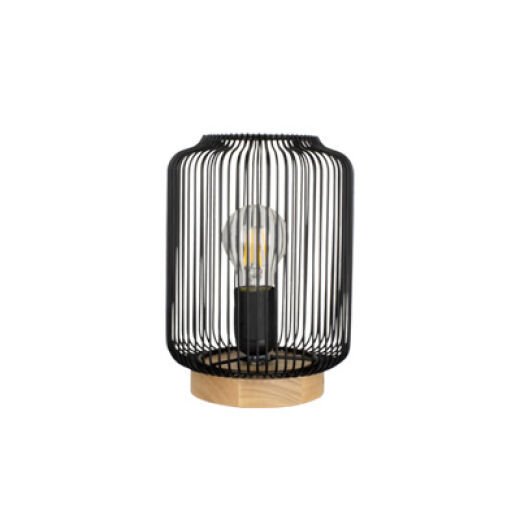 FARO TIMBER/BLACK TABLE LAMP