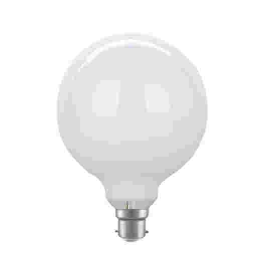 LED G125 12W B22 3000K OPAL DIMMABLE LAMP