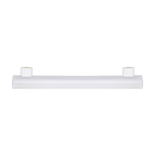 LED T30 7W S14S 2 PEG WARM WHITE 300MM OPAL LAMP