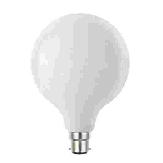 LED G95 10W B22 WARM WHITE OPAL DIMMABLE LAMP