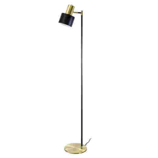 ARI BLACK/BRASS FLOOR LAMP
