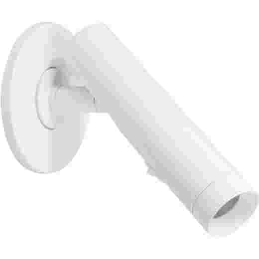 BARI 3W 3000K WHITE LED SWITCHED WALL LIGHT