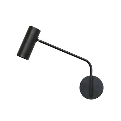 RENO BLACK GU10 SWING ARM WALL LIGHT Lightingplus
