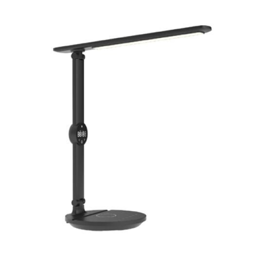 TEMPO 9.5W CCT BLACK LED QI DESK LAMP