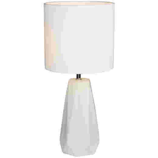 SHELLY WHITE CERAMIC TABLE LAMP