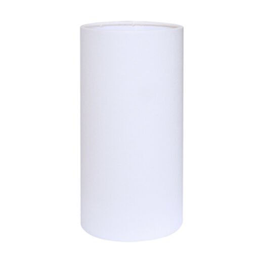 WHITE TC 5-5-10 FABRIC SHADE