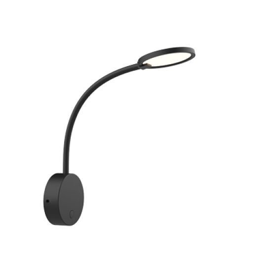 LICA 4.8W 4000K BLACK LED WALL LIGHT