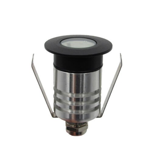 KATA 1W 4000K IP67 BLACK LED DECK LIGHT