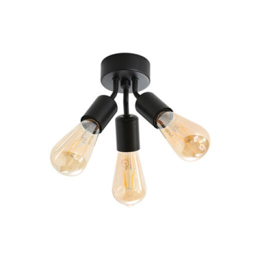 POP MATT BLACK 3 LIGHT CTC