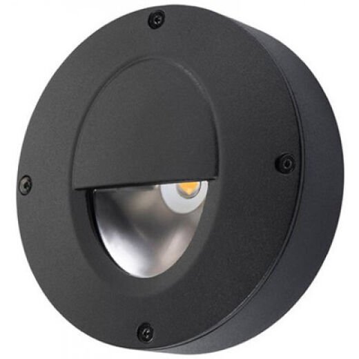 CALLISTO BLACK AC LED EXTERIOR WALL LIGHT