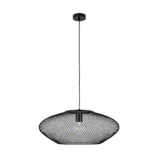 AREZO MATT BLACK 60CM 1 LIGHT PENDANT