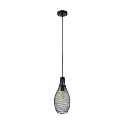 AREZO MATT BLACK 16CM 1 LIGHT PENDANT