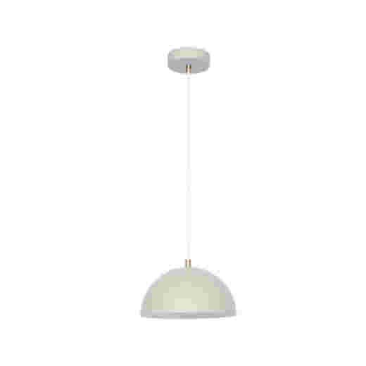 TRIBECA SIMPLY TAUPE/BR. BRASS 21CM 1 LIGHT PENDANT