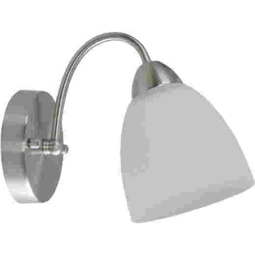 ELISA BRUSHED CHROME WALL LIGHT