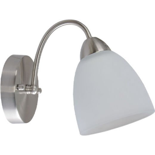 ELISA BRUSHED CHROME WALL LIGHT