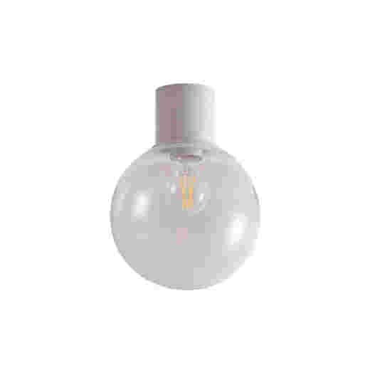 FERA CLEAR GLASS/SANDY WHITE 20CM EXTERIOR CTC LIGHT