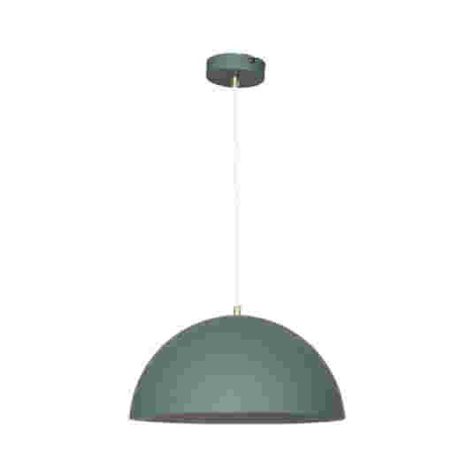 TRIBECA SEA GREEN/BR. BRASS 35CM 1 LIGHT PENDANT