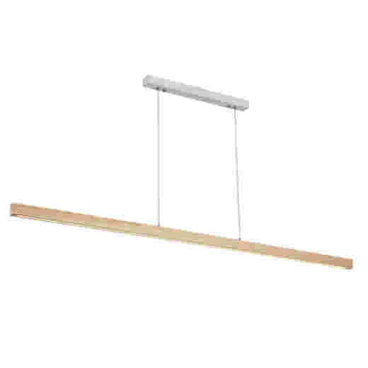 NITA 25W CCT ASH WOOD/MATT WHITE 153CM LED LINEAR PENDANT