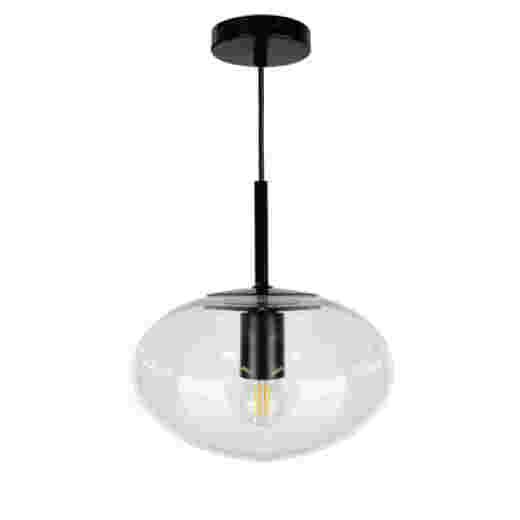 TORONTO MATT BLACK 25CM PENDANT