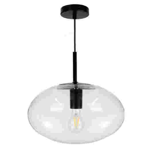 TORONTO MATT BLACK 40CM PENDANT