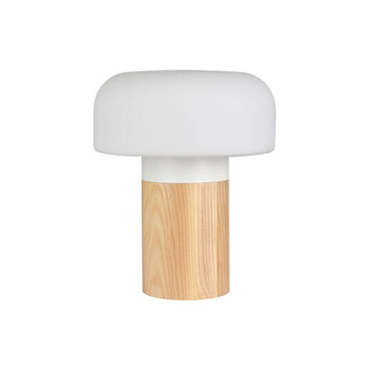 BJORN ASH WOOD/MATT WHITE TABLE LAMP
