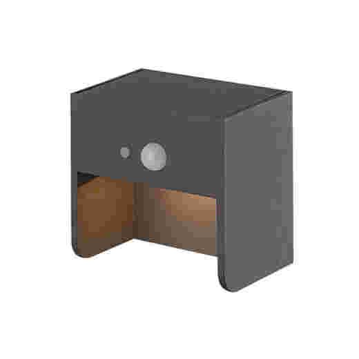 PASO 1W 4000K IP65 BLACK LED SOLAR STEP LIGHT