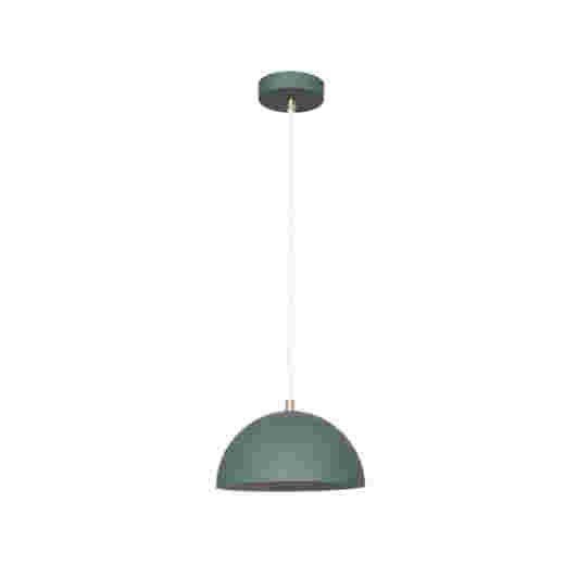 TRIBECA SEA GREEN/BR. BRASS 21CM 1 LIGHT PENDANT