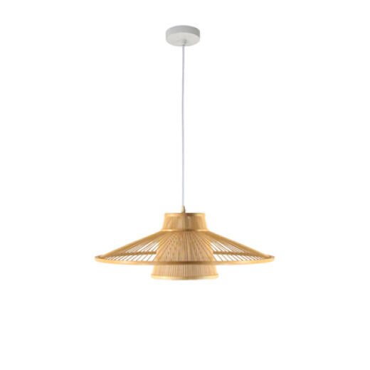NAGOYA NATURAL BAMBOO 56CM 1 LIGHT PENDANT