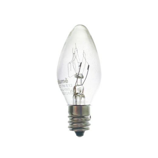 INCANDESCENT C7 7W E12 NIGHT LIGHT LAMP