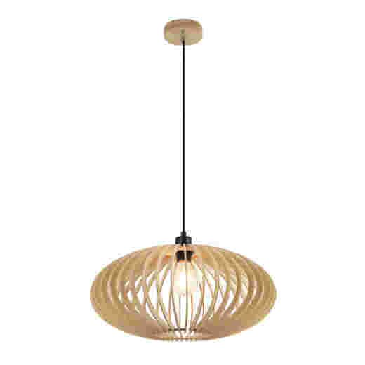 MALTA NATURAL PLYWOOD 48CM 1 LIGHT PENDANT