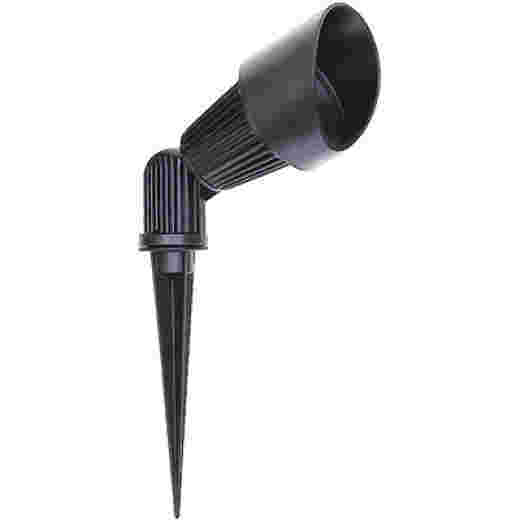 GL-07A IP44 BLACK EXTERIOR SPIKE SPOT