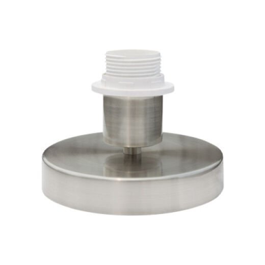 MANTEL BRUSHED CHROME TOUCH LAMP