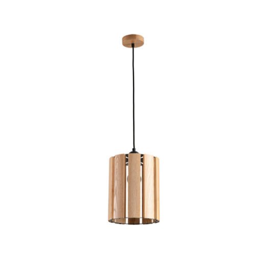 CORTEZ NATURAL TIMBER 21CM 1 LIGHT PENDANT