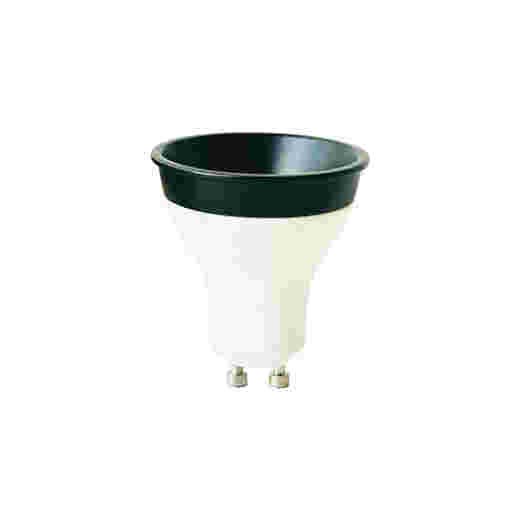 LED DEEP DECO BLACK 4.9W GU10 WARM WHITE DIMMABLE LAMP