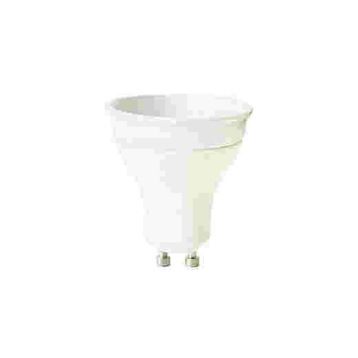LED DEEP DECO WHITE 4.9W GU10 WARM WHITE DIMMABLE LAMP