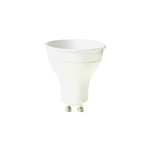 LED DEEP DECO WHITE 4.9W GU10 WARM WHITE DIMMABLE LAMP