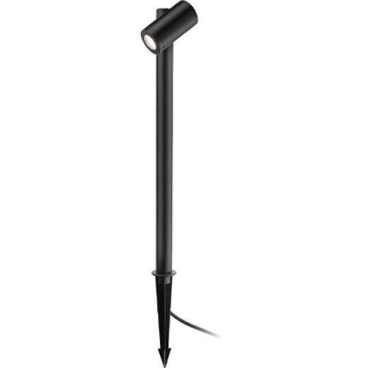 ZADO 5W 3000K IP65 BLACK LED EXTERIOR POLE LIGHT
