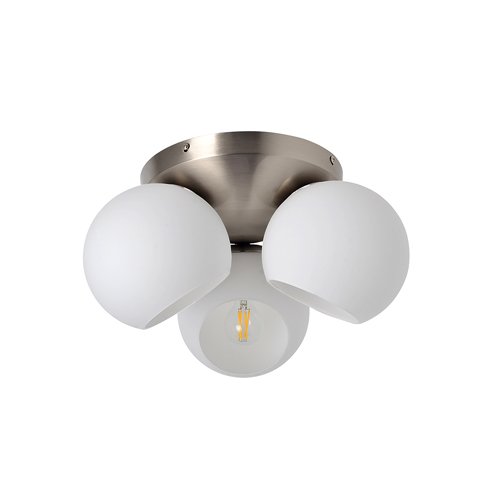 【senna】HERMOSA NEIL CEILINGLAMP Shenmoyl Semi Flush Mount Vintage Lights Fixture with Amber
