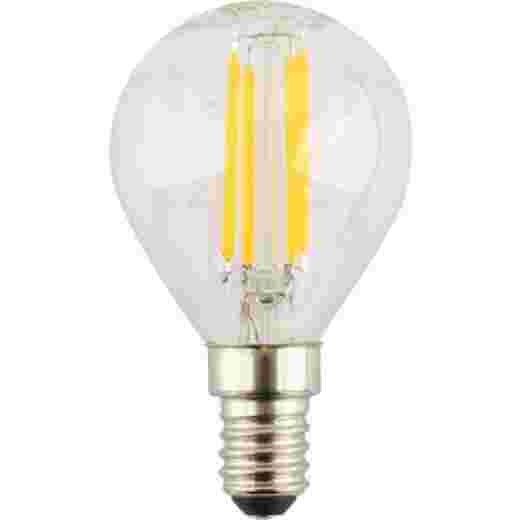 LED G45 6W E14 WARM WHITE CLEAR DIMMABLE LAMP